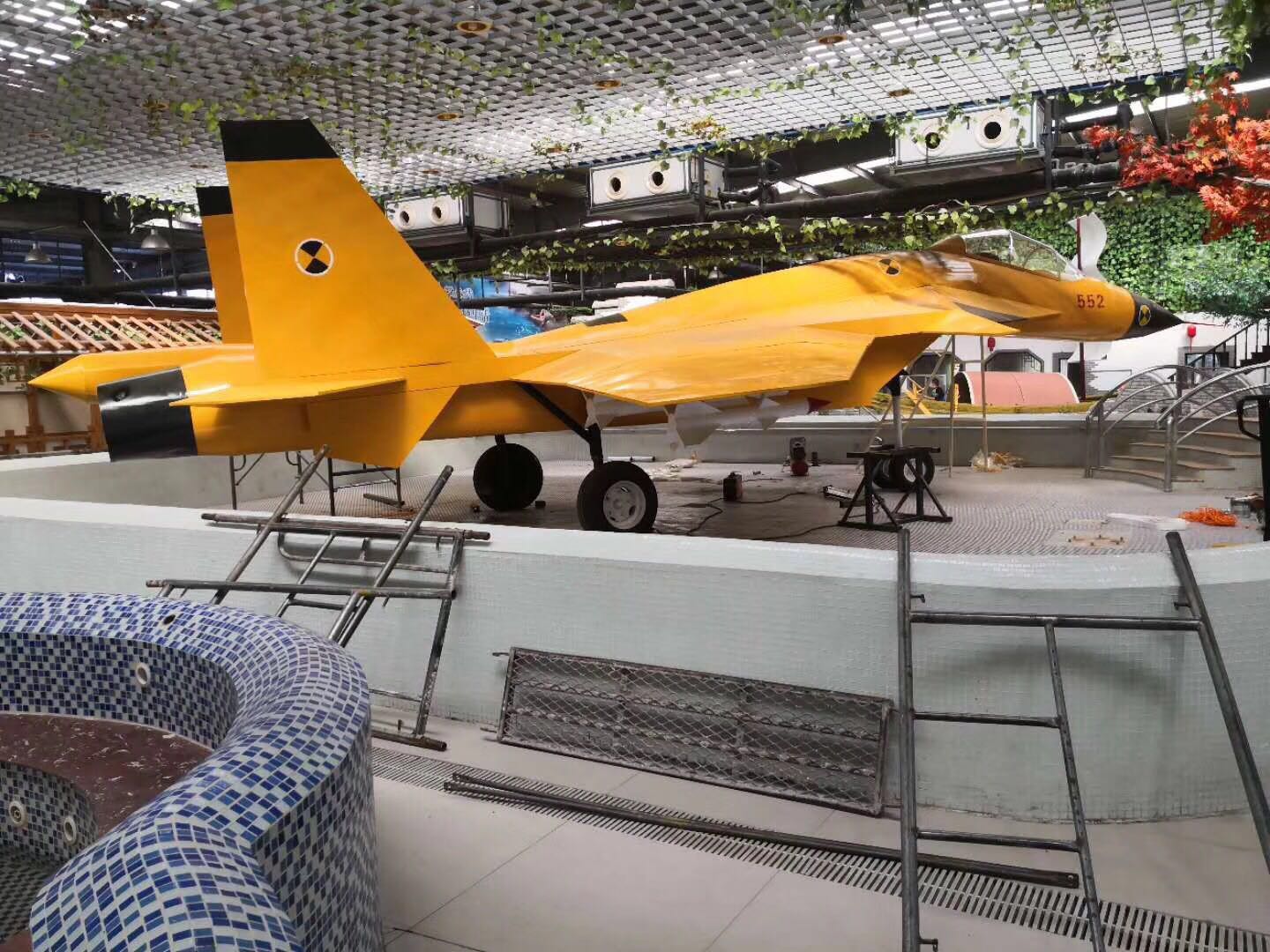 大型飛機模型